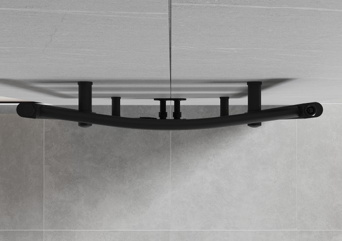 radiatore bagno nero