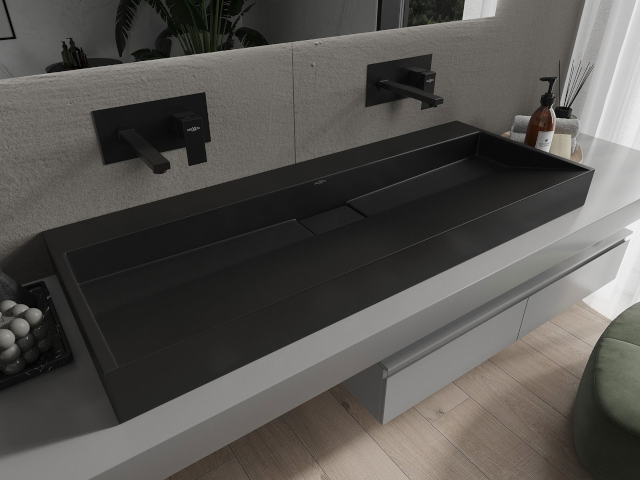 Due rubinetti lavabo da incasso