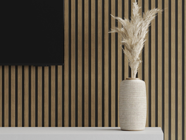 Lamelle da parete noce