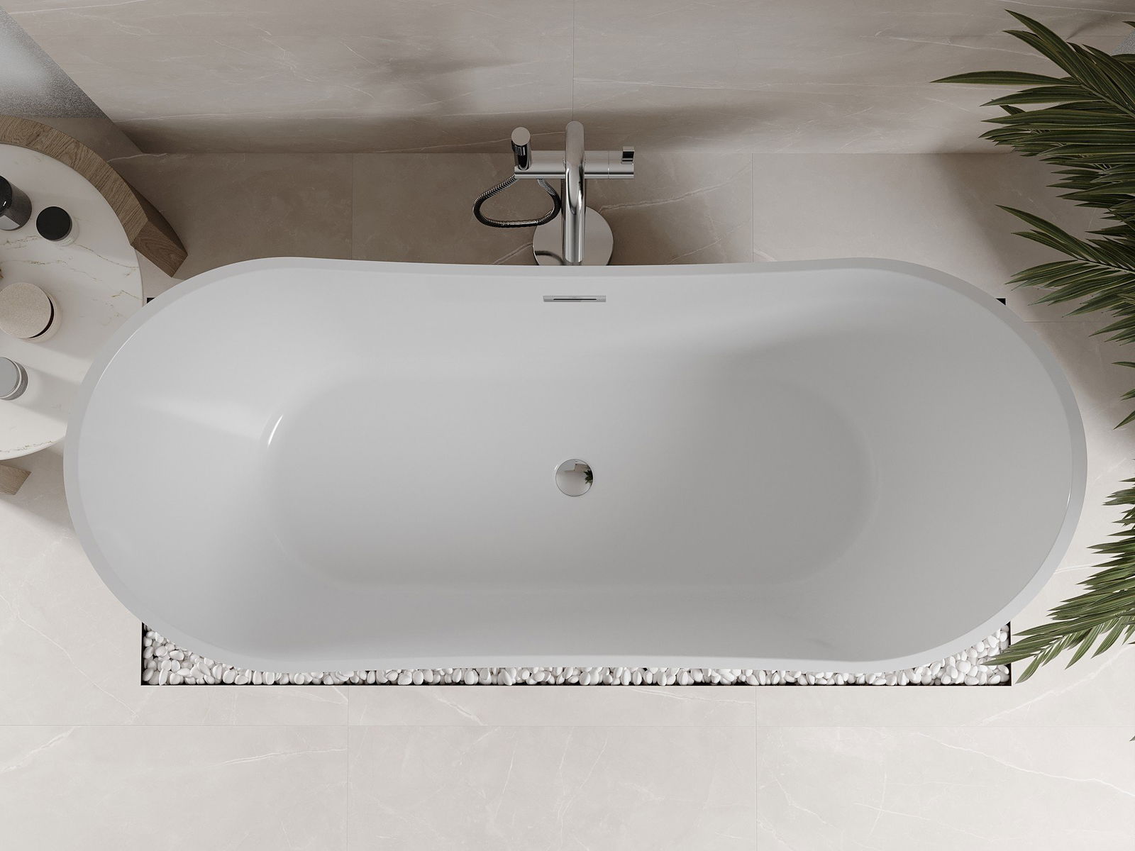 Piastrelle in gres beige Mexen