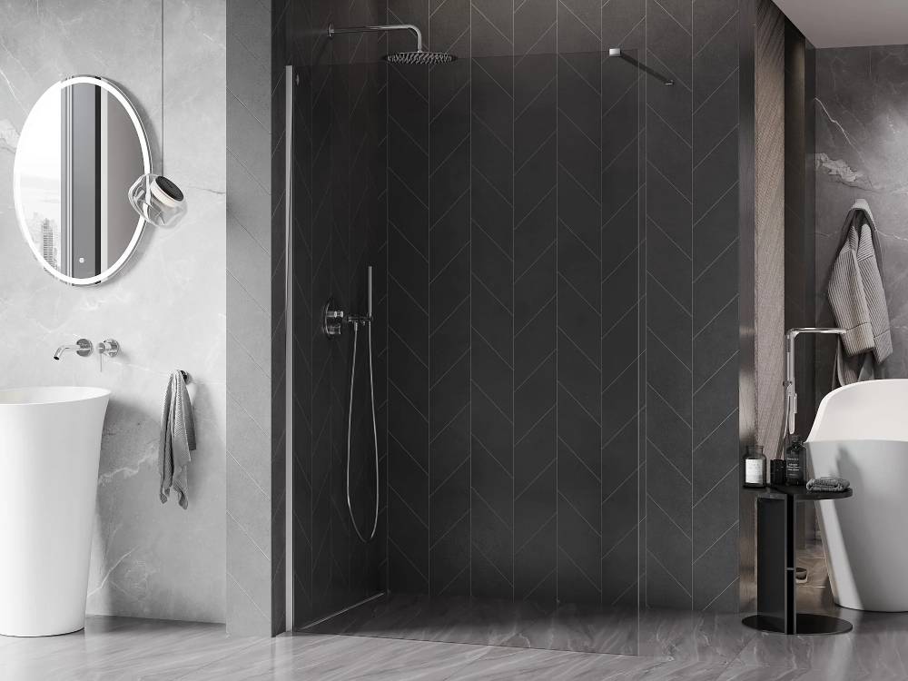 Gres grafite in bagno