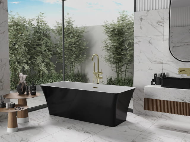 Piastrelle da terrazzo di spessore 2 cm in bagno e terrazza