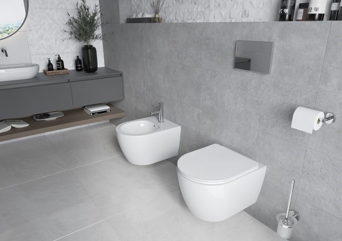 Portarotoli di carta igienica con mensola