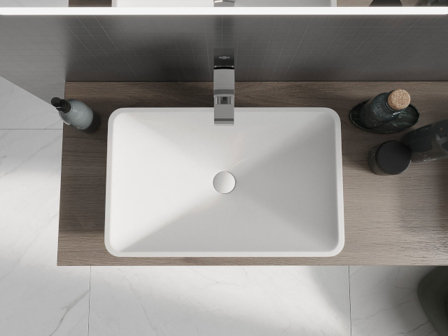 Armadietto sotto lavabo Mexen rovere