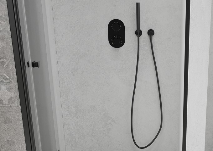 Set doccia puntuali rotondi