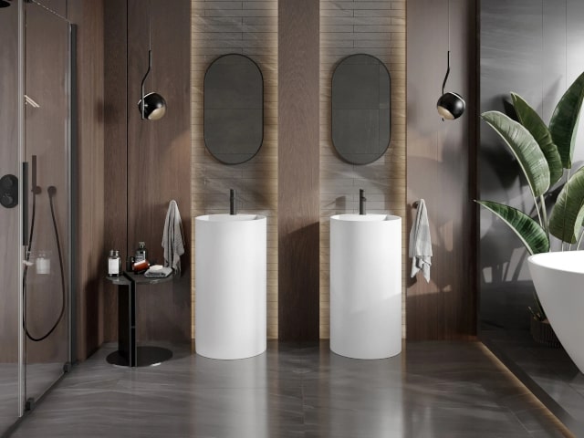 Luce neutra in bagno