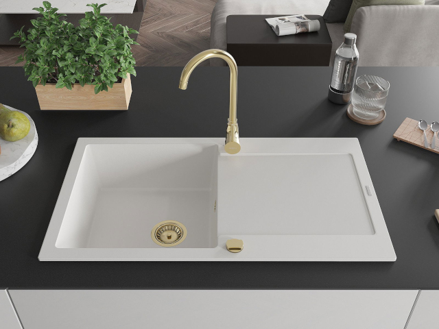 Lavello 90x50 Mexen in cucina