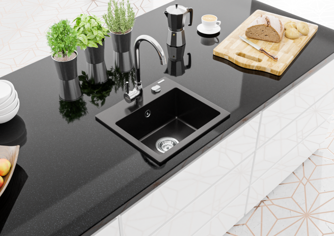 Dosatori da cucina neri