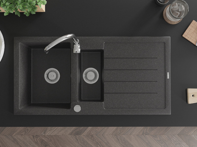 Lavello 100 cm Mexen in cucina