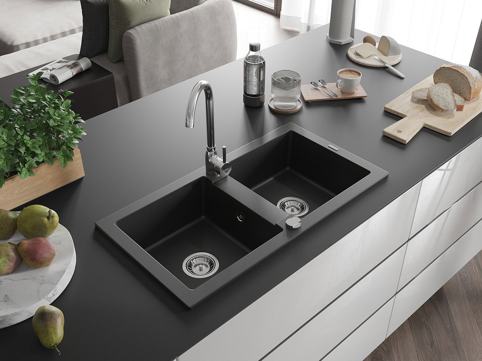 Lavello doppia vasca