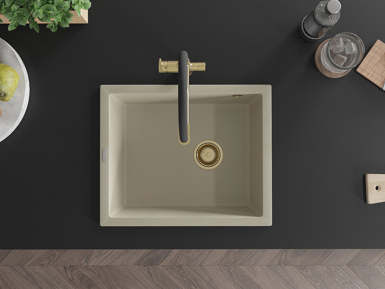 Lavello sottobanco Mexen