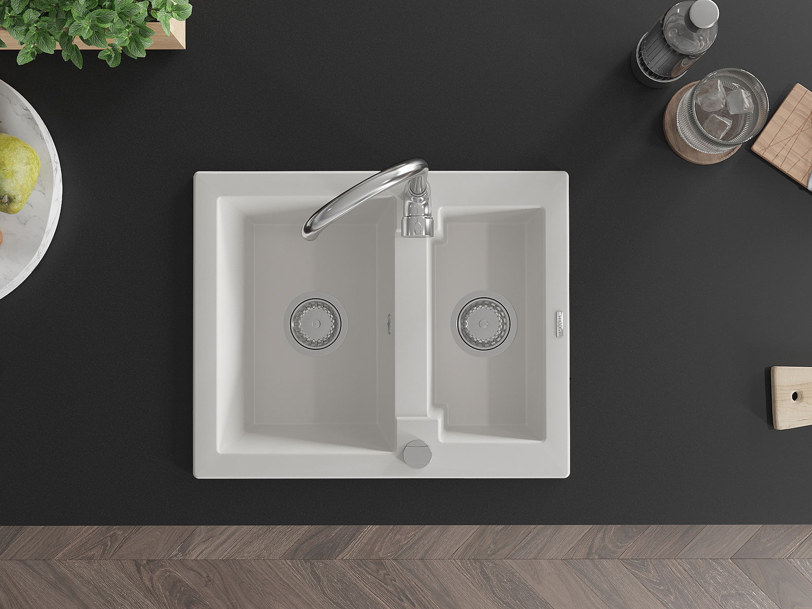 Lavello 1,5 vasche Mexen