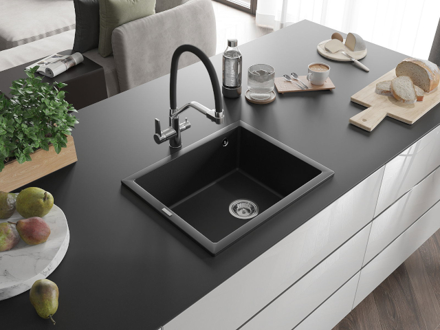 Lavello in acciaio inossidabile monovasca Mexen