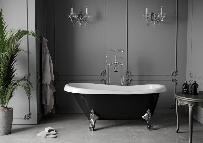 Batterie vasca-doccia cromo