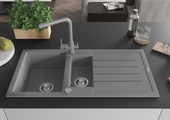 Scolapiatti da cucina in plastica