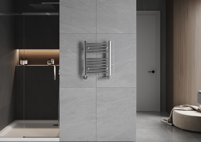 radiatore per bagno cromo