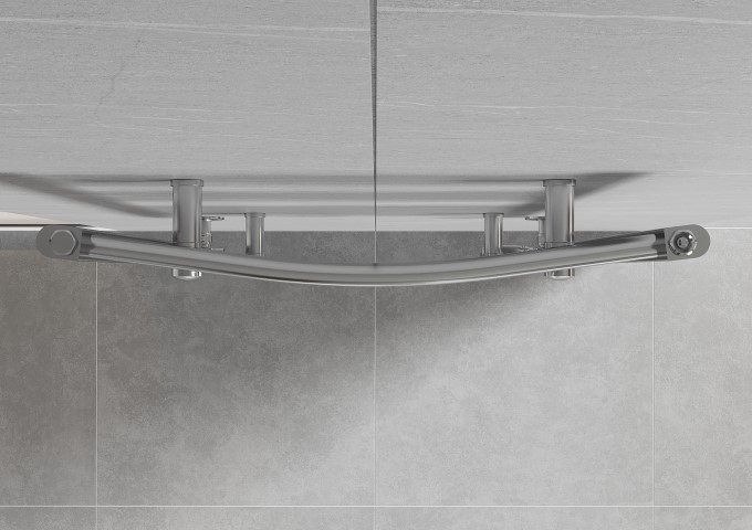 radiatore bagno cromo