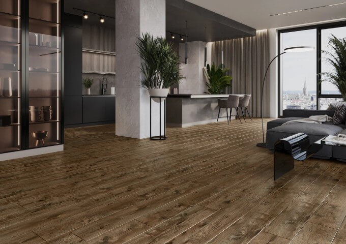 Mexen Orange Breach pannelli vinilici a clic