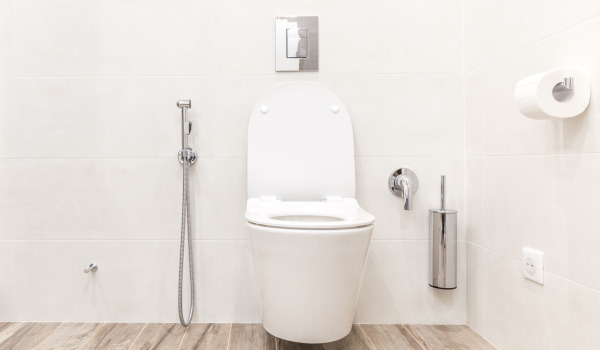 Dove posizionare il contenitore per la spazzola del WC?