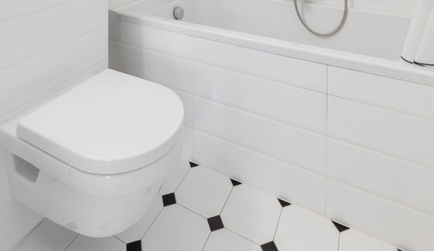 WC sospeso o a terra