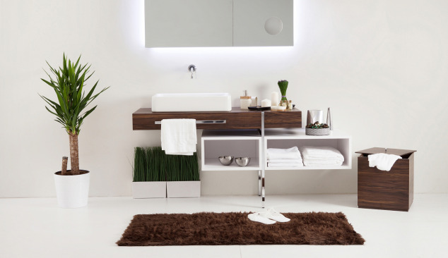 Eleganti cesti da bagno