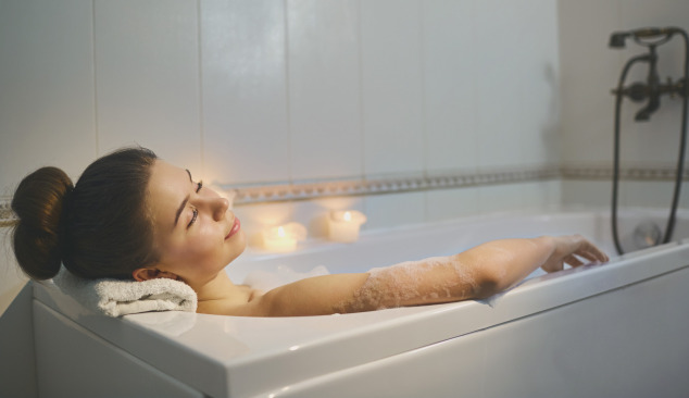 Il bagno ideale solo con una vasca rettangolare