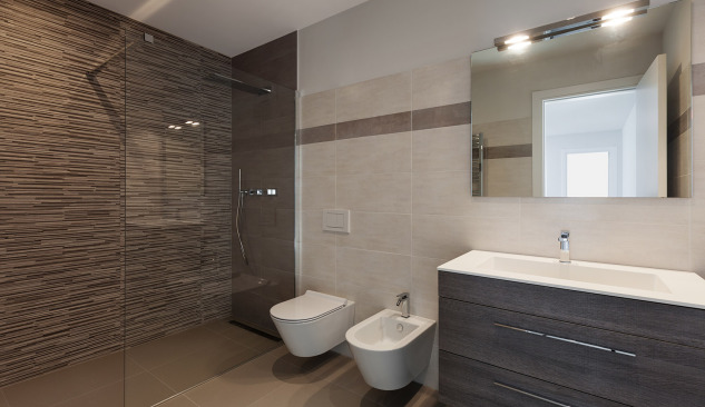 Installazioni per telai incassati destinati al WC