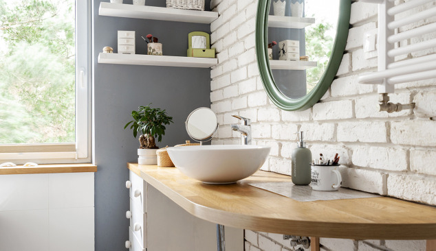 Stile scandinavo in bagno - Idee e soluzioni