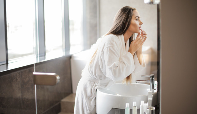 Vetrocemento - idee e disposizioni per il bagno