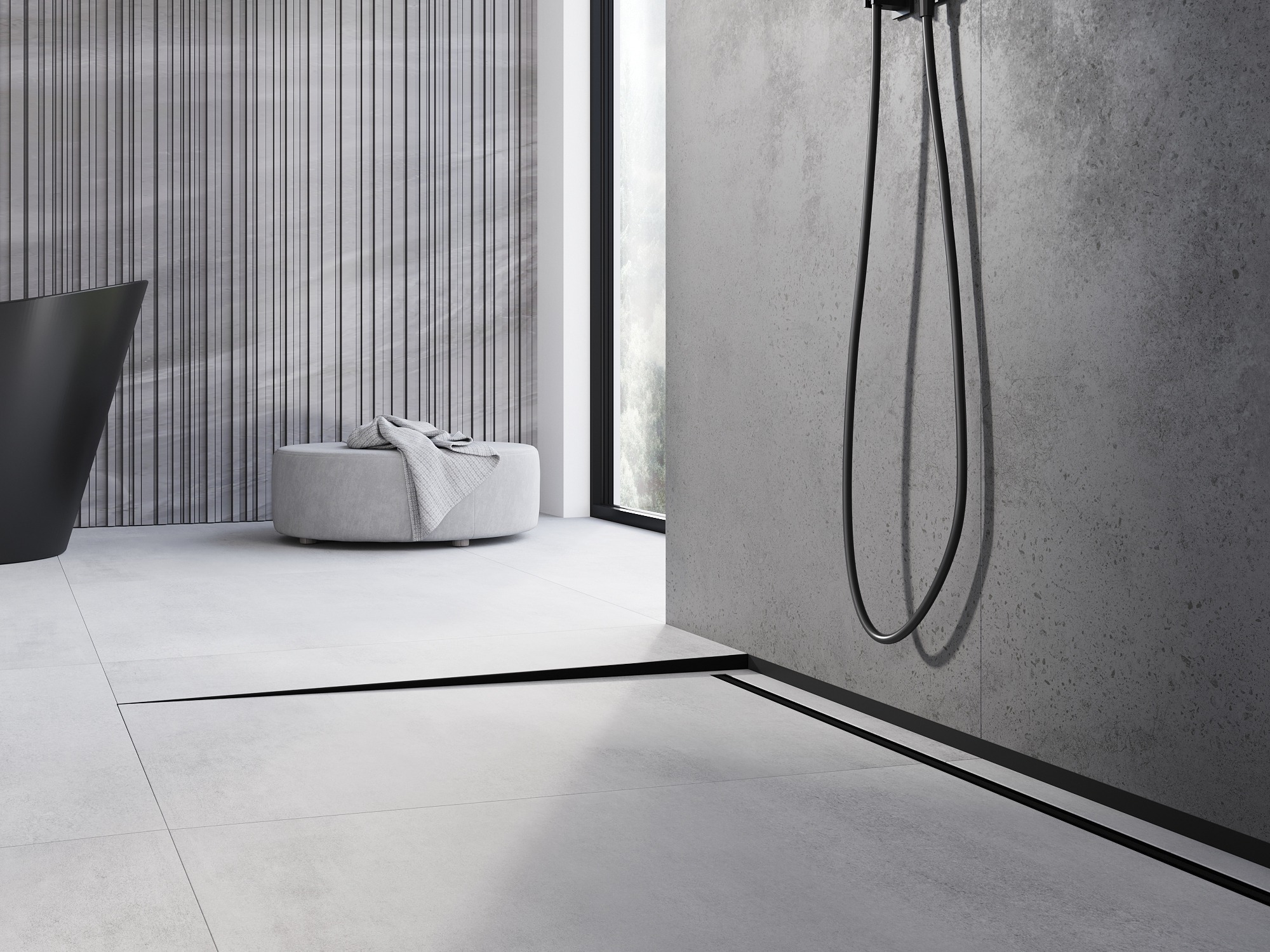 Listello inclinato – soluzione innovativa nella doccia