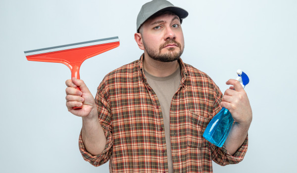 Pulizia rapida con tergivetro