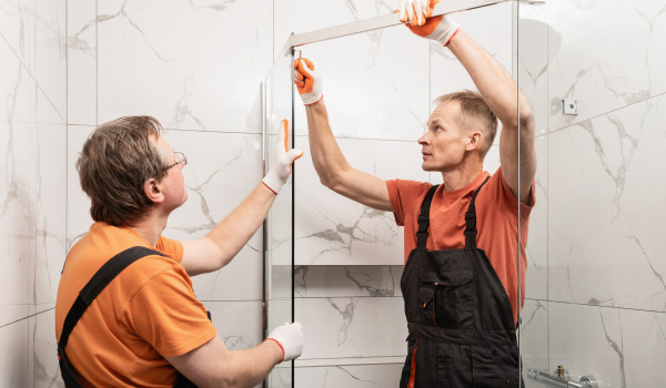 Come installare una parete doccia?