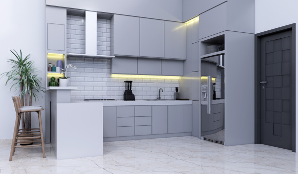 Cosa mettere sul pavimento in cucina? Cosa potrebbe funzionare al posto delle piastrelle?