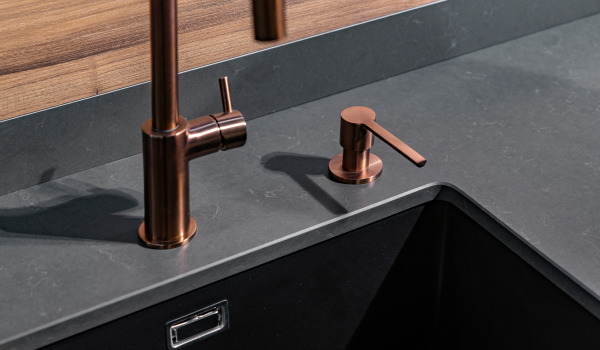 Lavello con dispenser, ovvero pratico lavello da cucina