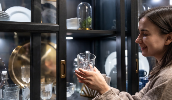 Vetrina - un mobile non convenzionale per la cucina