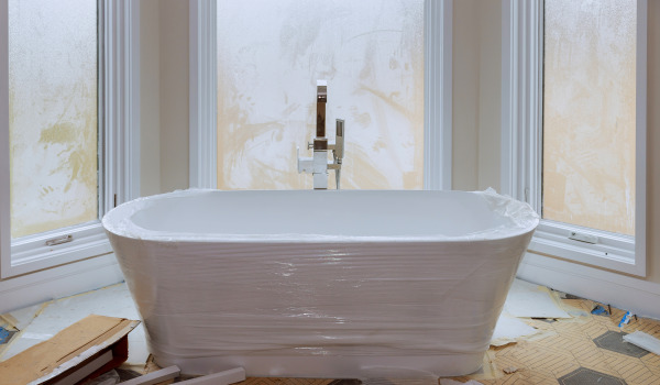 Come collegare una vasca da bagno freestanding?