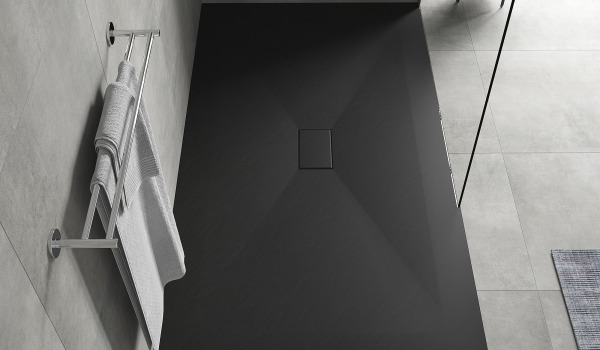 Piatto doccia con struttura in pietra