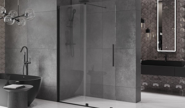 Parete doccia scorrevole - soluzione ideale per piccoli bagni