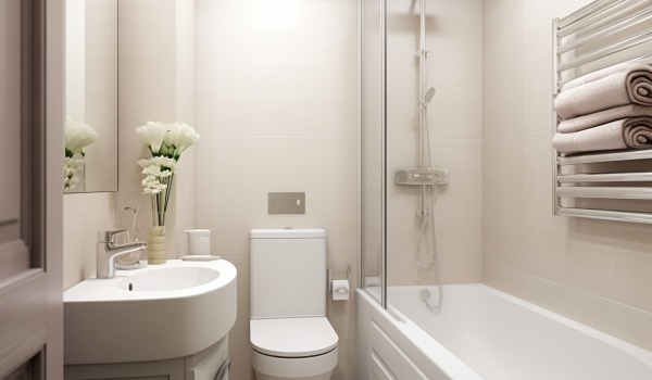 Consigli pratici su come aumentare visivamente lo spazio in un piccolo bagno