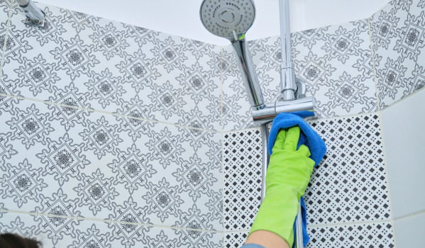 Come pulire il tubo della doccia e il soffione?